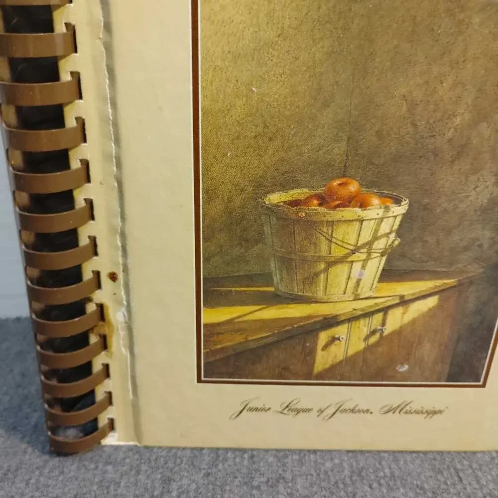 Southern Sideboards Cookbook 1978 Junior League Jackson MS Spiral Bound